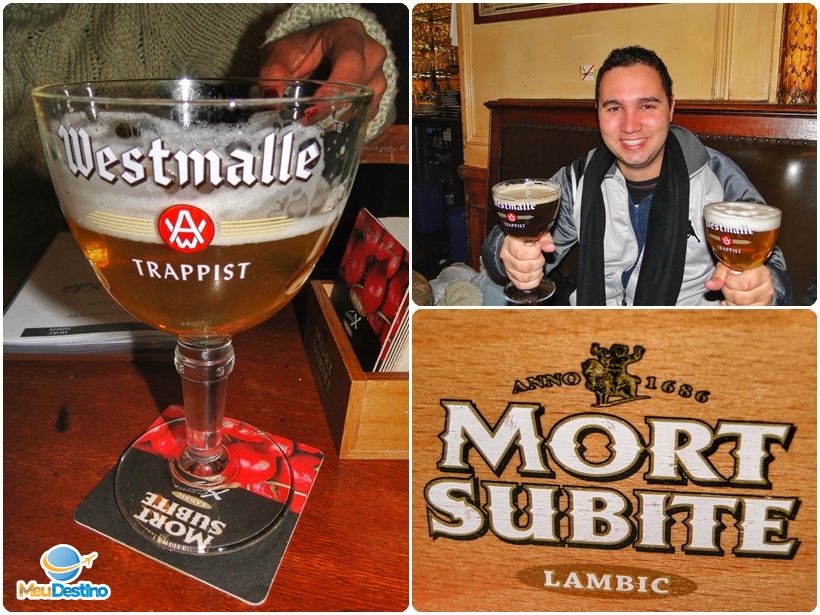 Morte Súbita - Le Mort Subite - Roteiro em Bruxelas - Bélgica