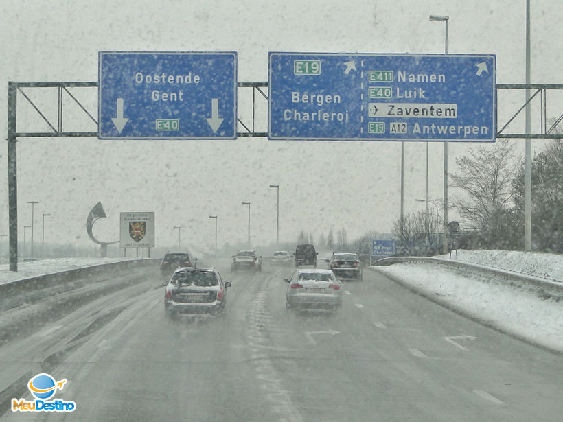 À caminho da Bélgica