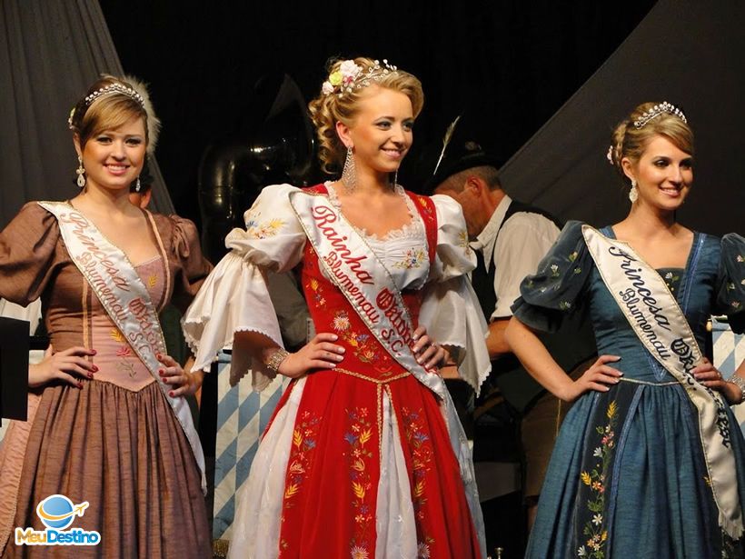 Rainhas da Oktoberfest de Blumenau-SC