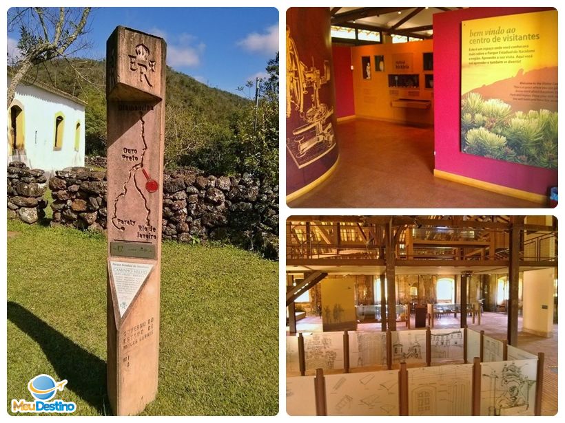 Centro de Visitantes e casa Bandeirista