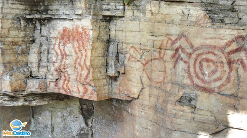 Pinturas Rupestres - Carrancas-MG