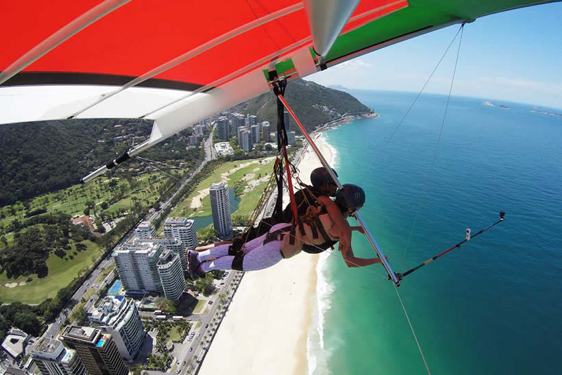Voo de Asa Delta Pedra da Gávea