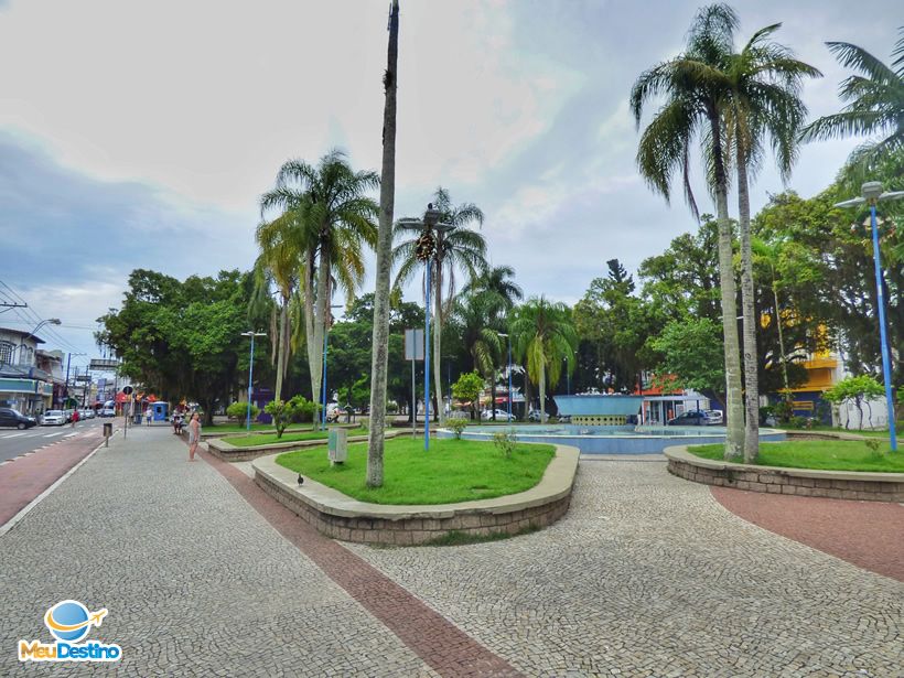 Praça Cândido Mota - Caraguatatuba-SP