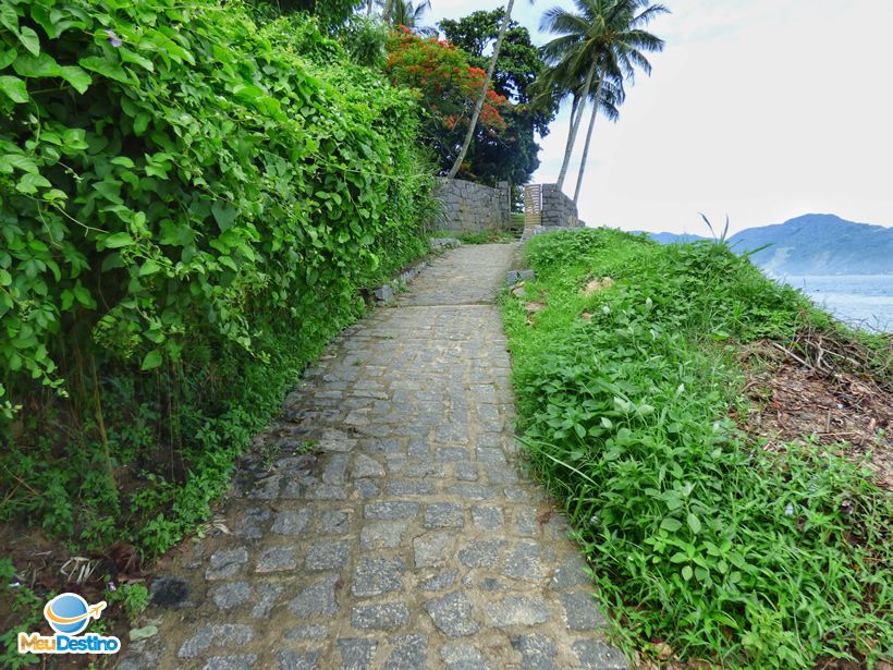 Trilha para Praia do Pinto