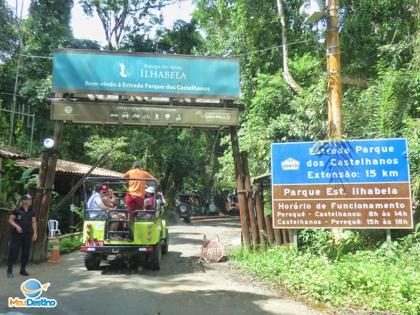 Entrada do parque