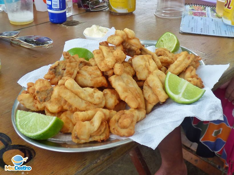 Porção de Isca de Peixe
