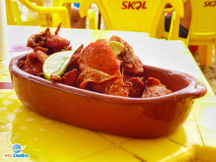 Porção de Frango Frito