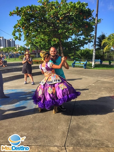 Me aventurando na quadrilha junina