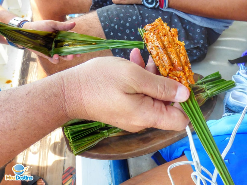 Aratu na Palha - Escuna Gazella - Sergipe