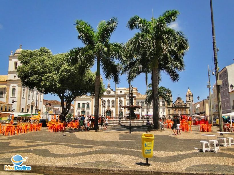Terreiro de Jesus - Pelourinho e Centro Histórico de Salvador-BA