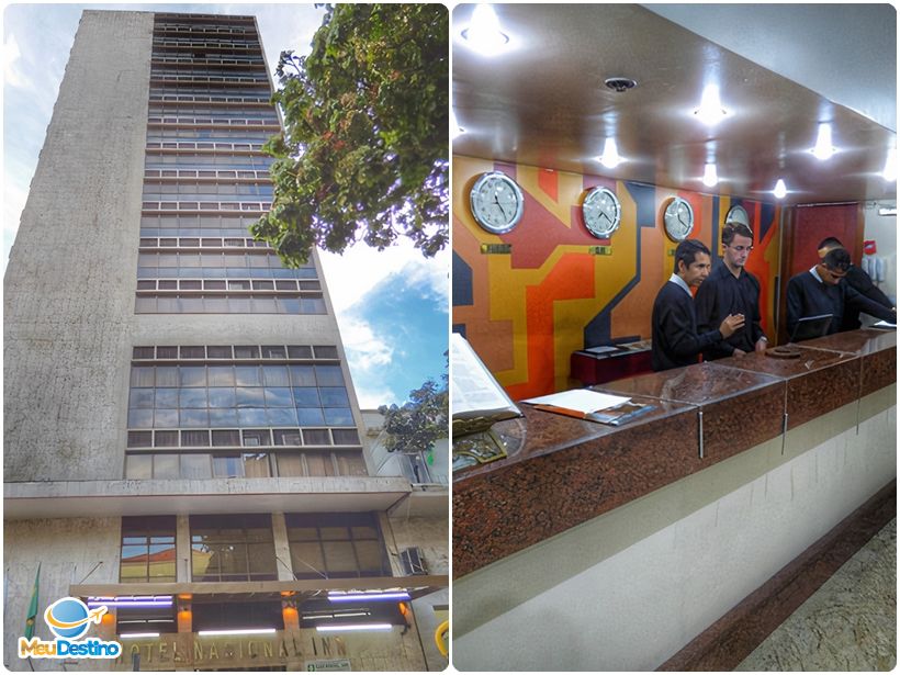Hotel Nacional Inn - Hospedagem no Centro de Belo Horizonte-MG