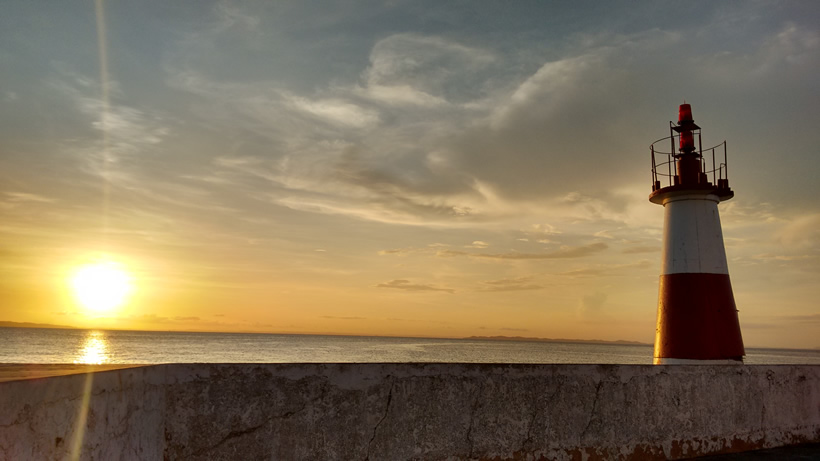 Por do Sol na Ponta do Humaitá