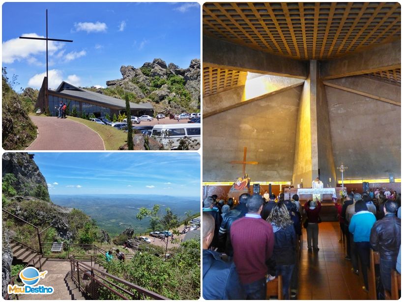 Igreja Nova das Romarias - Santuário de Nossa Senhora da Piedade - Serra da Piedade - Caeté-MG