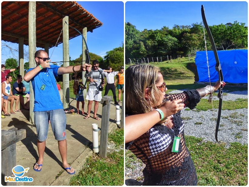 Arco e Flecha - Tauá Resort Caeté - Minas Gerais