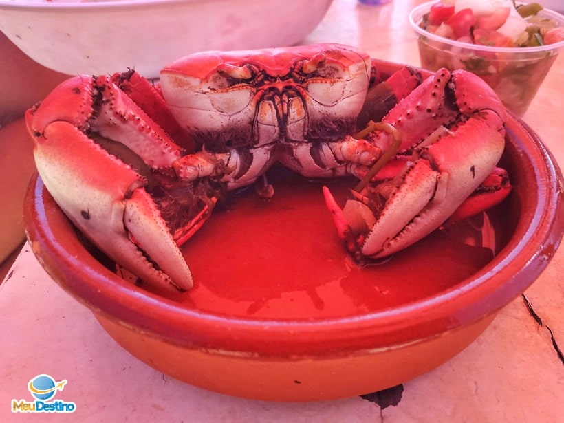 Caranguejo - Praia de Aruana - Onde comer em Aracaju-SE