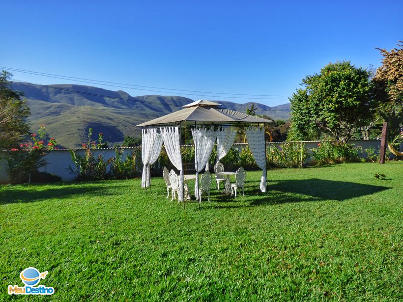 Vista para as montanhas