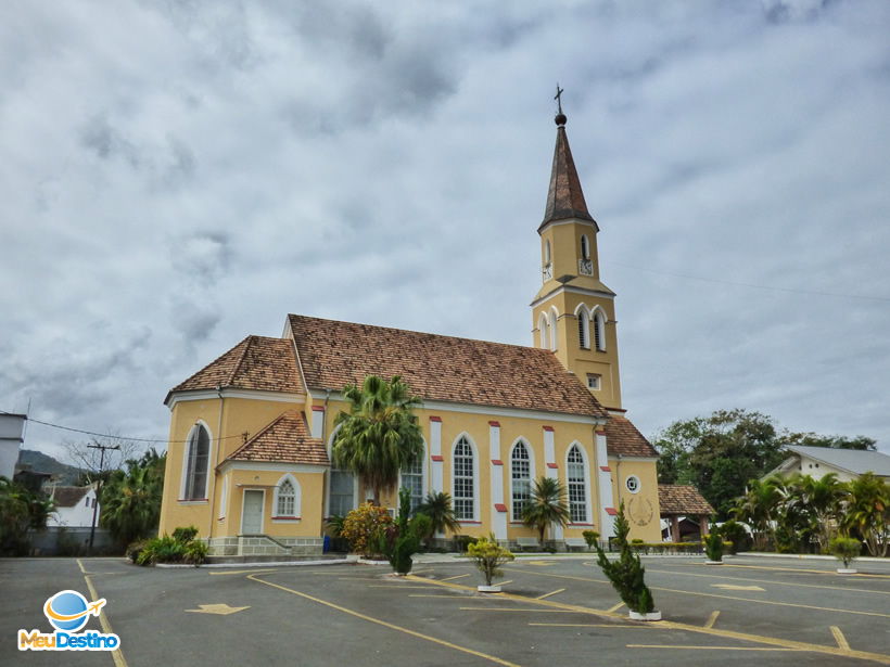 Igreja Luterana - Centro Histórico de Pomerode-SC
