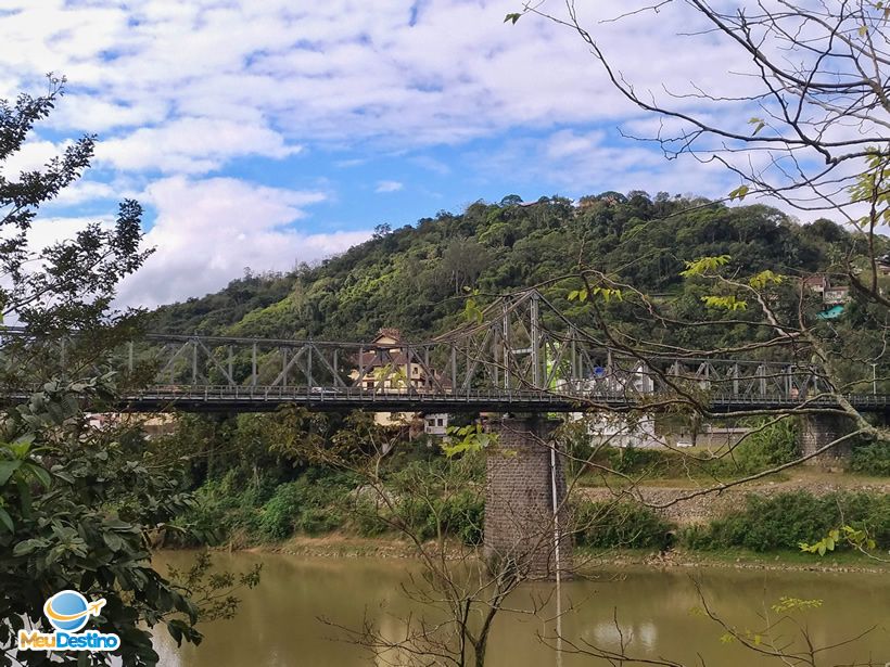 Ponte de Ferro - Centro Histórico de Blumenau-SC