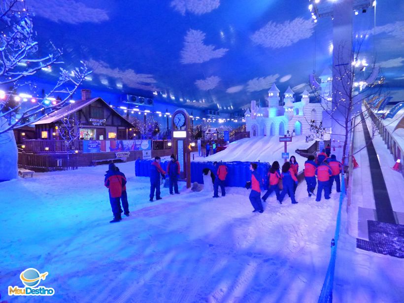 Snowland - Parque de neve indoor em Gramado-RS