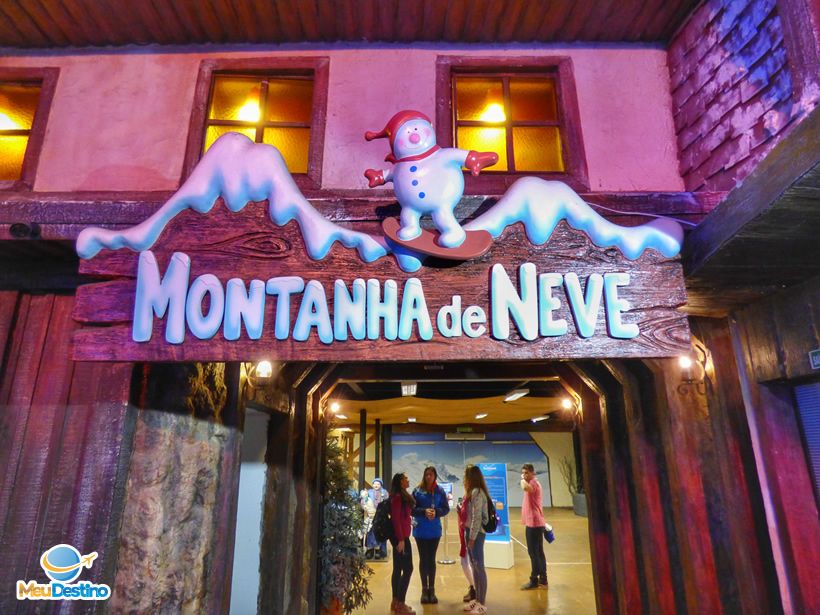 Snowland - Parque de neve indoor em Gramado-RS