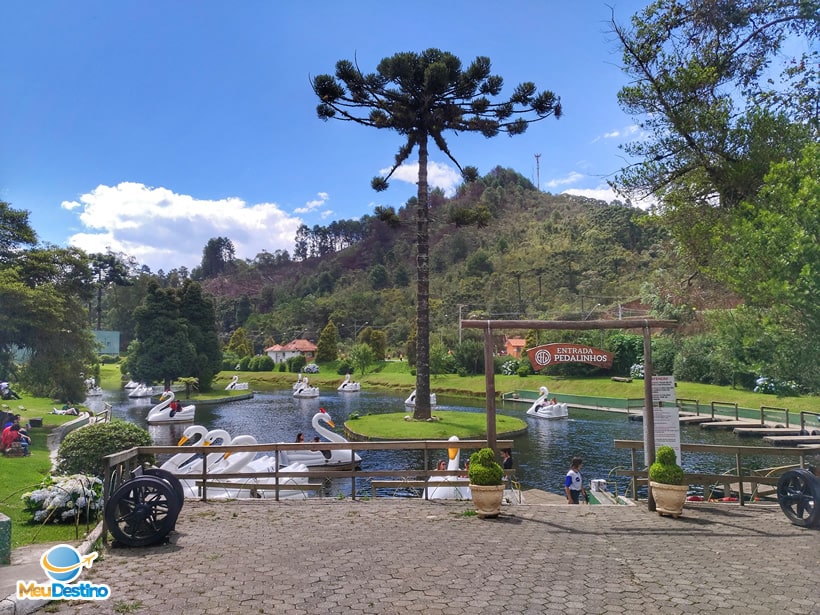Lago Capivari (pedalinhos) - Campos do Jordão-SP