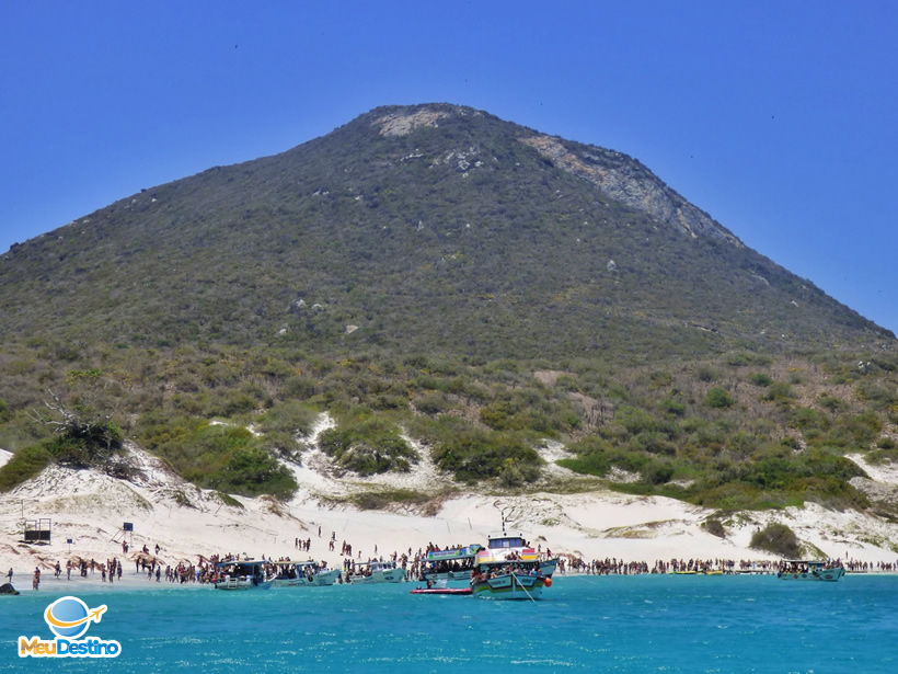 Passeio de barco em Arraial do Cabo-RJ