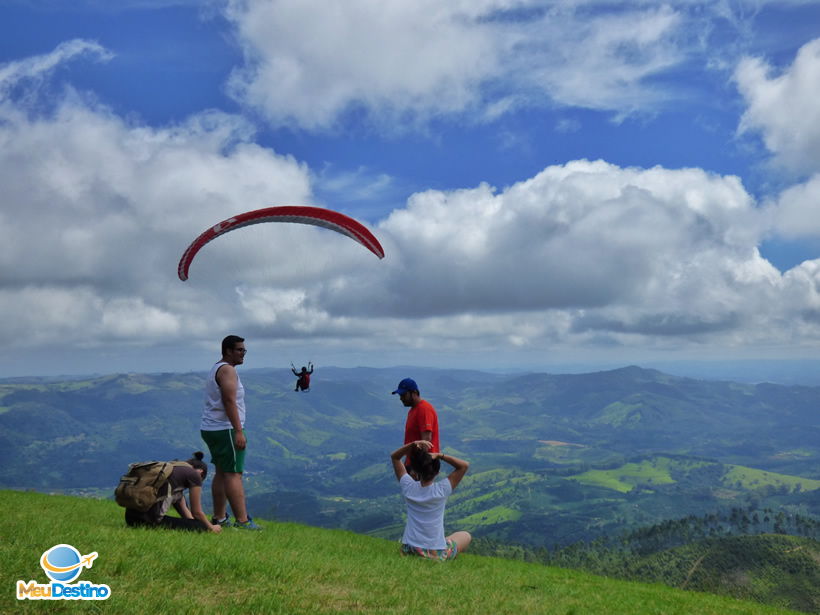 Voo de Parapente em Poços de Caldas-MG