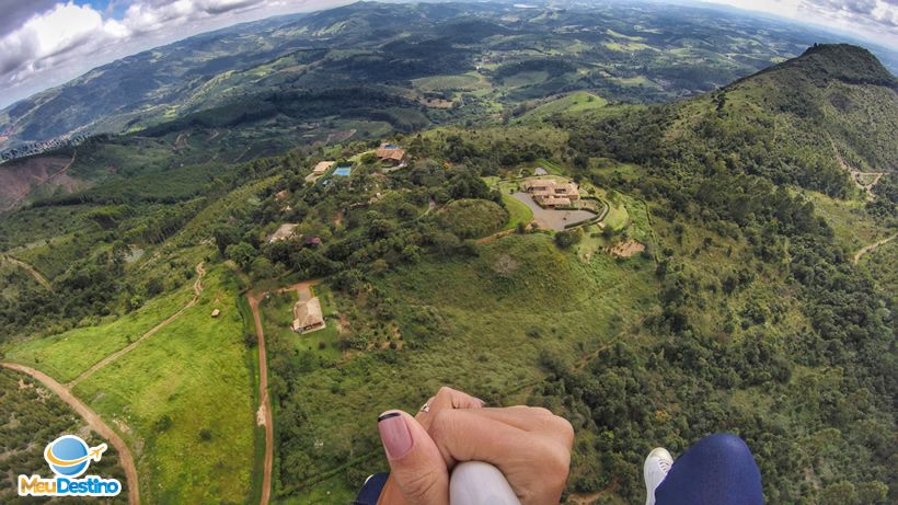 Voo de Parapente em Poços de Caldas-MG