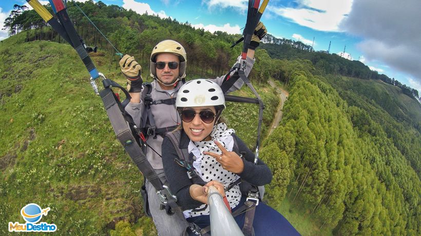 Voo de Parapente em Poços de Caldas-MG