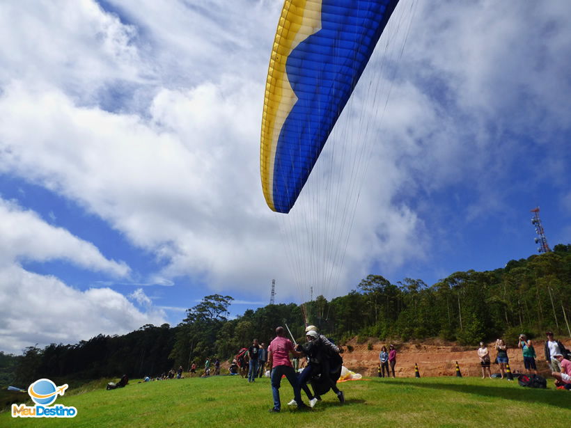 Voo de Parapente em Poços de Caldas-MG