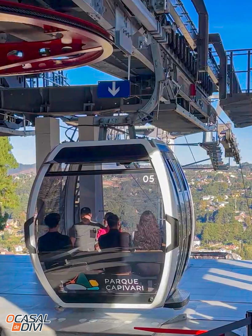 Novo Teleférico de Campos do Jordão - Parque Capivari