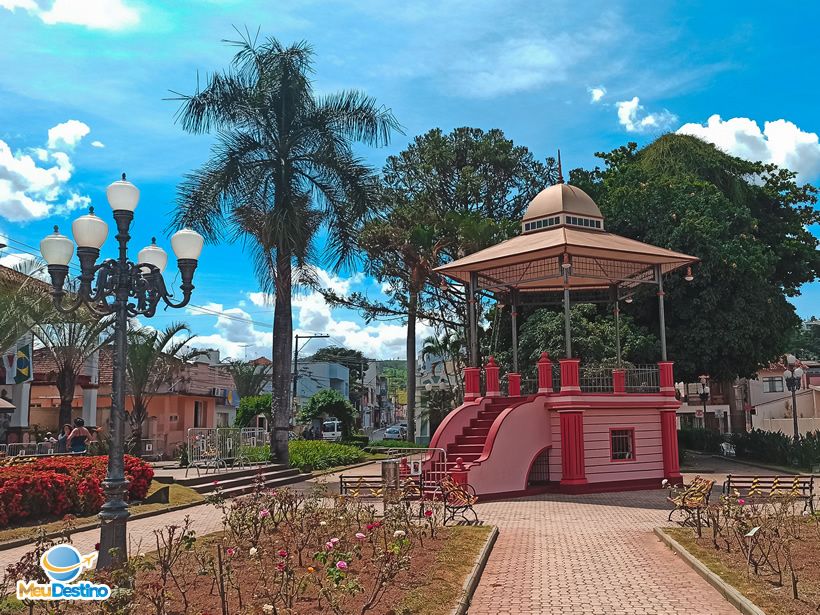 Praça do Coreto - Roteiro em Itapecerica-MG