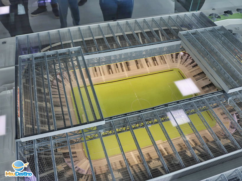 Maquete do estádio