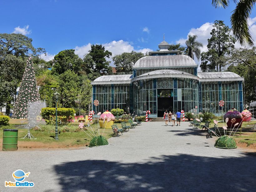 Palácio de Cristal - Roteiro em Petrópolis-RJ