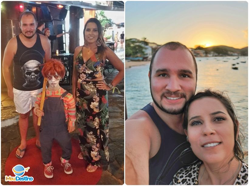 André Morato e Kalidia Silva