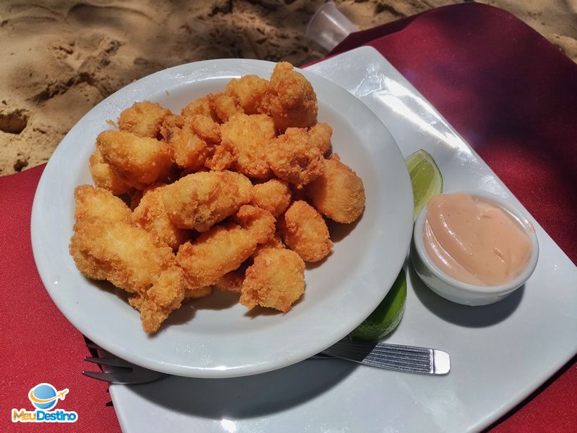 Porção de Isca de Peixe