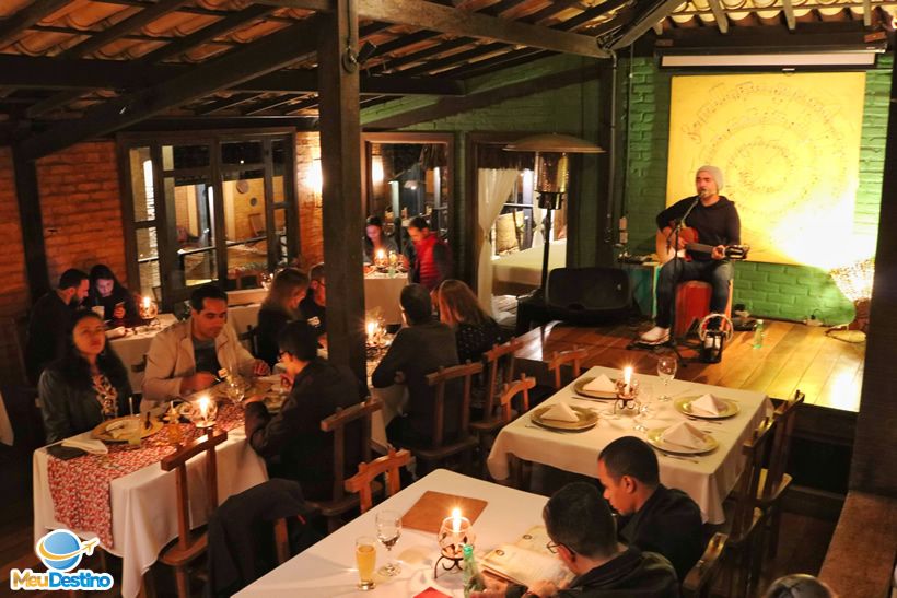 Restaurante Taberna - Pousada Carumbé - Lavras Novas-MG