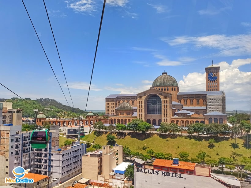 Bondnho Aparecida - Teleférico no Santuário Nacional - Aparecida-SP