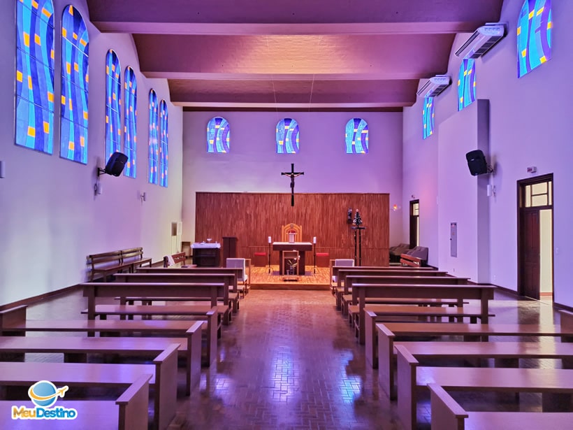 Capela João Paulo II na Pousada do Bom Jesus - Hospedagem em Aparecida-SP