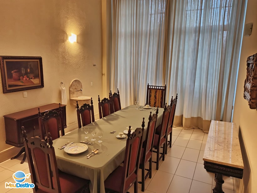 Sala de Jantar do Papa - Seminário e Pousada do Bom Jesus