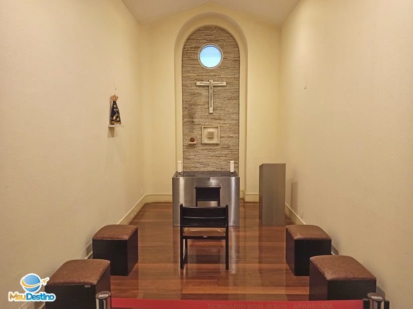 Capela na Ala do Papa - Seminário e Pousada do Bom Jesus