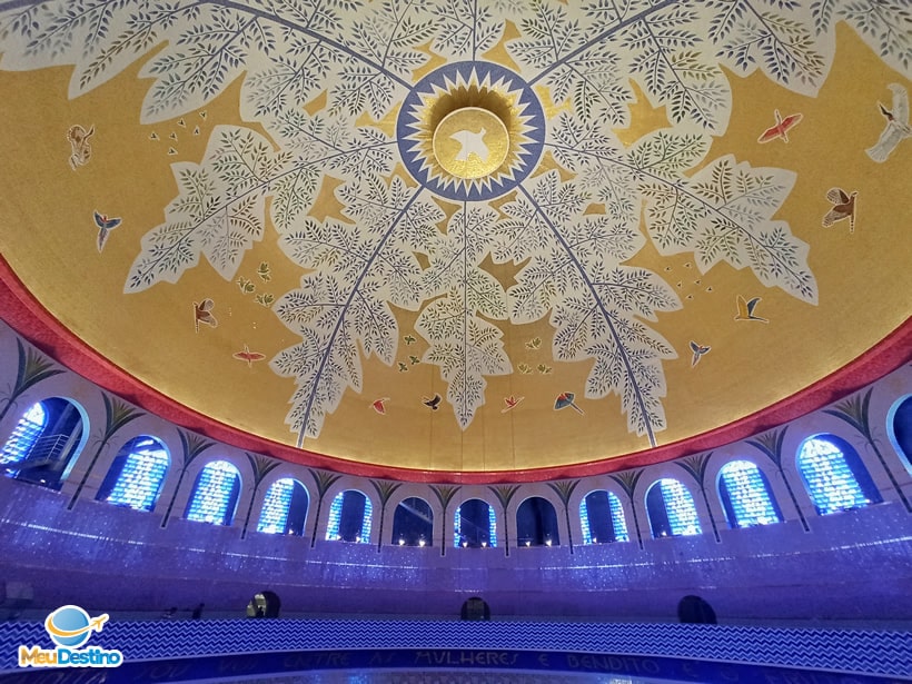 Visita à Cúpula do Santuário Nacional de Aparecida-SP