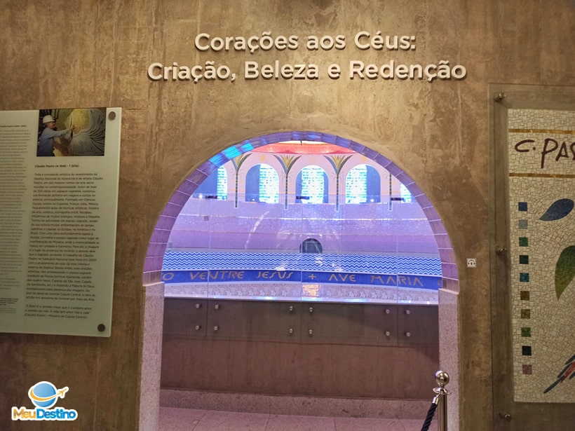 Visita à Cúpula do Santuário Nacional de Aparecida-SP