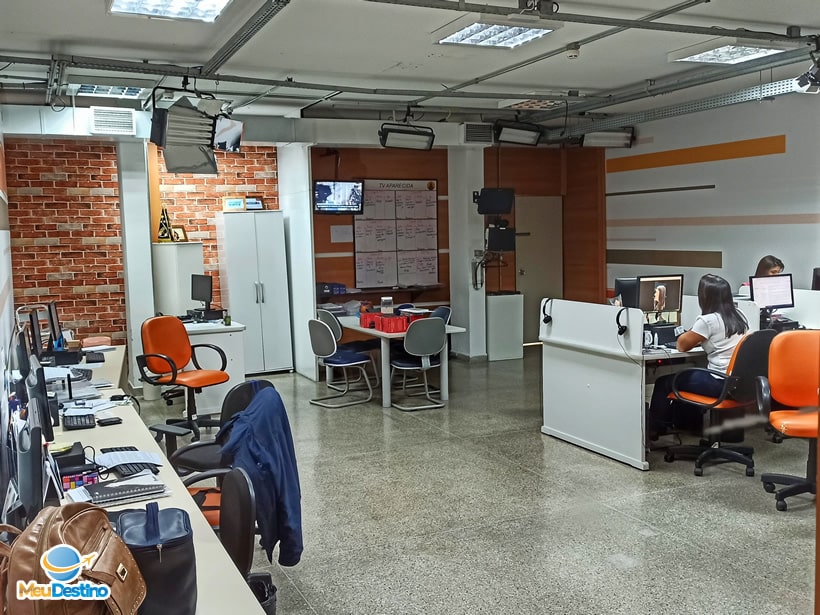 Visita à TV Aparecida - Rede Aparecida de Comunicação