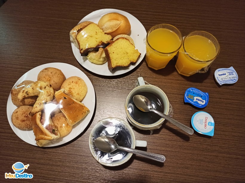 Café da Manhã no quarto