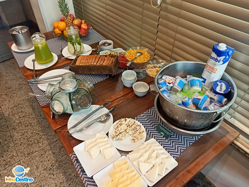 Opções para o café da manhã