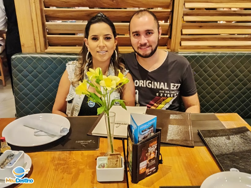 Blogueiros no restaurante
