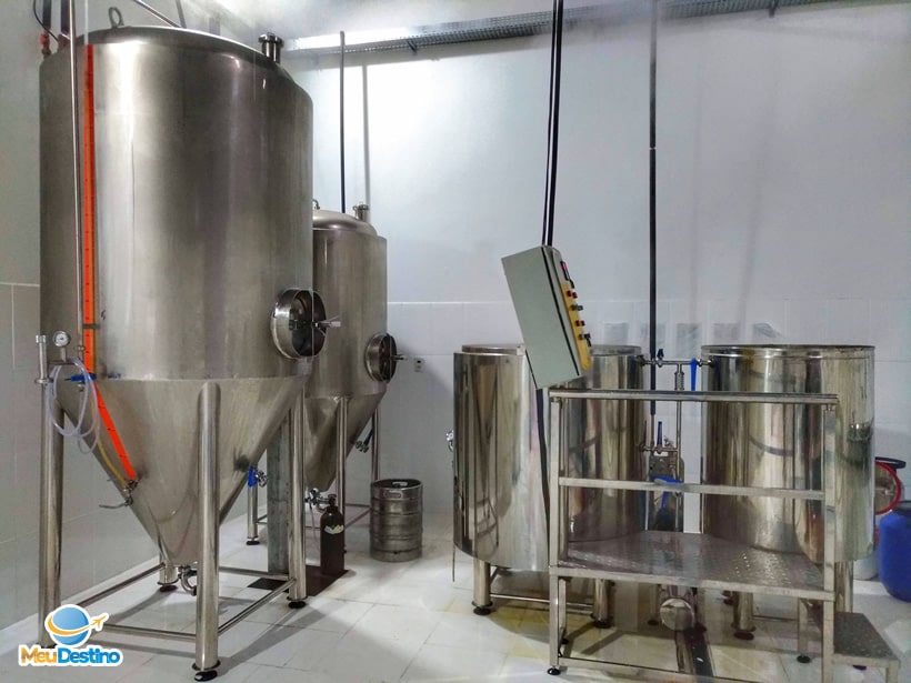 Fábrica da Cervejaria Anfitriã