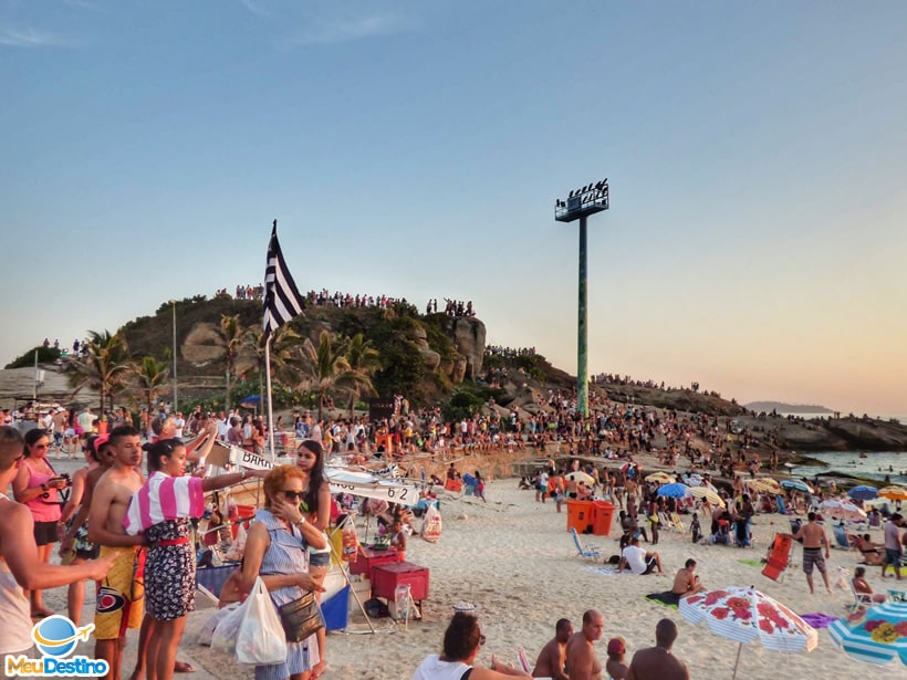 Por do Sol na Pedra do Arpoador - Rio de Janeiro-RJ