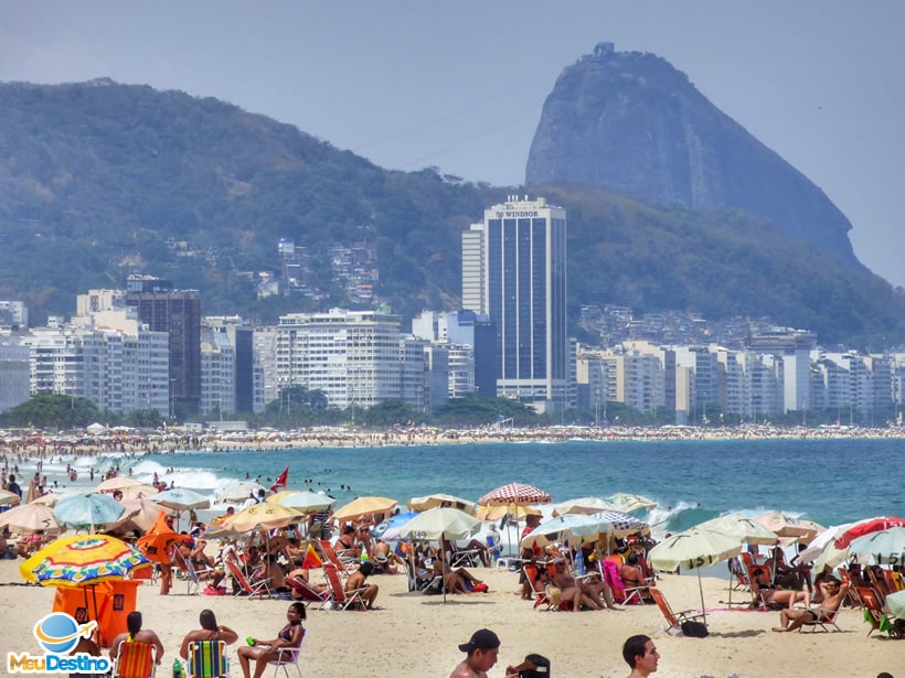 Praia de Copacabana - Rio de Janeiro-RJ